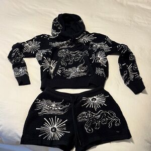 CHANEL Black and White Knit Labeled Garment